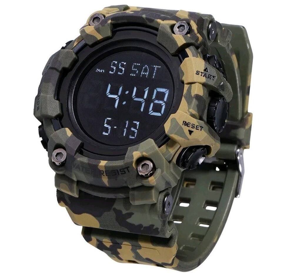 ACW1968-001 - Activa Hexstrike X Invicta Digital Men's Watch - 56mm, Camouflage
